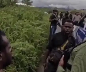 Heboh Video, Warga Hentikan Rombongan Brimob dan Minta Uang 1 Milyar