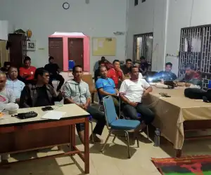 Dukung Timnas, PMI Aceh Jaya Gelar Nobar Laga Indonesia Vs Bahrain