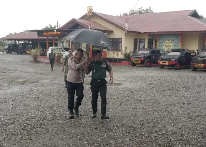 Brigjen TNI Triyono Sambangi Batalyon C Pelopor di Nagan Raya