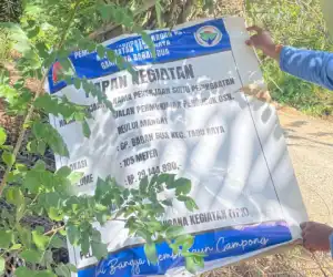 Diduga Pembangunan Jalan Tidak Sesuai RAB, Masyarakat Desak Polisi dan Inspektorat Audit Gampong Babah Dua