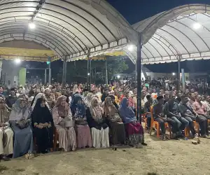 Masyarakat Kemukiman Ujong Raja Dua Siap Menangkan Paslon Aman