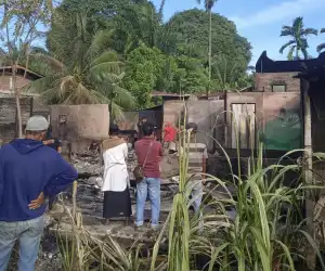 Tiga Rumah Masyarakat di Abdya Hangus Terbakar