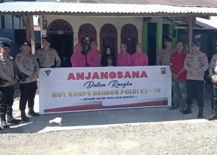 Peringati HUT Brimob Ke-79, Brimob Batalyon C Pelopor Gelar Anjangsana