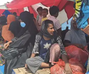 Tim SAR Gabungan Evakuasi Ratusan Imigran Rohingya Dari Laut Aceh Selatan