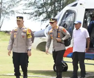 Pamatwil Polda Aceh Cek Kesiapan Pemilu di Aceh Singkil
