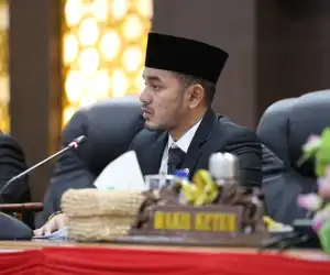 Mohd Rizki Ramadhan Resmi Jabat Ketua DPRK Nagan Raya Periode 2024-2029