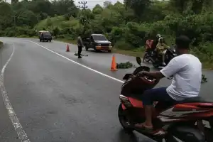 Hati-Hati, Ada Tumpahan CPO di Gunong Cincrang Aceh Jaya