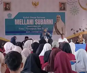 Perempuan dan Politik, Dari Mellani Subarni Untuk STKIP Muhammadiyah Abdya