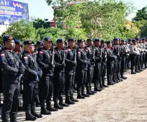 160 Personil Gabungan Diterjunkan Ke Lokasi Debat Kandidat Nagan Raya