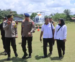 Pejabat Polda Aceh Tinjau Kesiapan Pengamanan Pilkada 2024 di Subulussalam