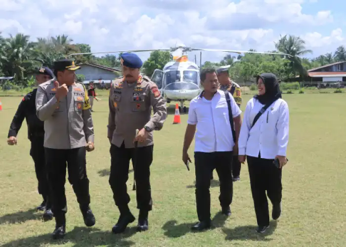 Pejabat Polda Aceh Tinjau Kesiapan Pengamanan Pilkada 2024 di Subulussalam
