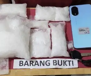 Satresnarkoba Gagalkan Peredaran Sabu Sebanyak 600 Gram di Nagan Raya