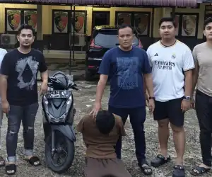 Polisi Ringkus Terduga Pelaku Curanmor di Abdya