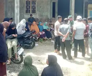 Warga Desa Ketapang Indah Geruduk Rumah Kepala Desa Tuntut Kepastian Penyaluran Dana Ketahanan Pangan