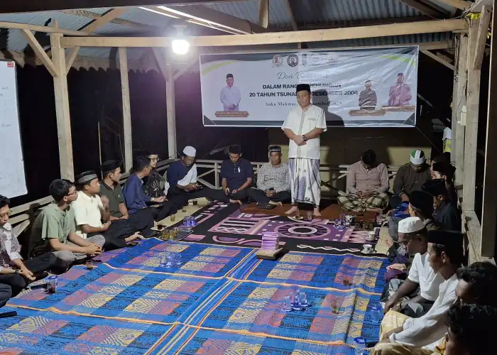 Wakil Ketua II DPRK Nagan Raya Renungi 20 Tahun Gempa dan Tsunami dengan Doa Bersama