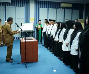 11 Pejabat Fungsional Tertentu di Kabupaten Nagan Raya Resmi Dilantik