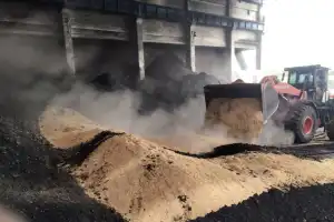 PLTU Nagan Raya Uji Coba Co-Firing Biomassa Pengganti Batu Bara