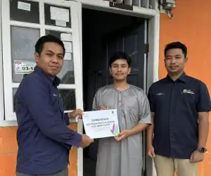 Tingkatkan Pendidikan, Lazis PLN NP UP Nagan Raya Beri Beasiswa Hafiz Alquran STDI Imam Syafie