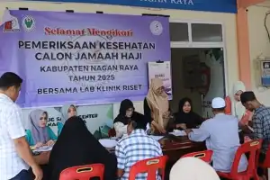 104 Jemaah Haji di Nagan Raya Jalani Tahapan Pemeriksaan Kesehatan