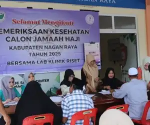 104 Jemaah Haji di Nagan Raya Jalani Tahapan Pemeriksaan Kesehatan
