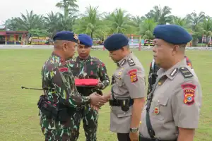 Kompol Usman Pimpin Pengukuhan Wadanyon dan Pasi Ops Brimob Batalyon C Pelopor