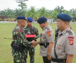 Kompol Usman Pimpin Pengukuhan Wadanyon dan Pasi Ops Brimob Batalyon C Pelopor