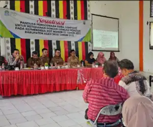 Aceh Jaya Gelar Sosialisasi Dana Desa Untuk Ketahanan Pangan