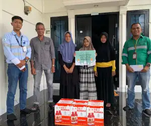 Menyambut Hari Raya Idul Fitri, PT BEL Berikan 126 Paket Santunan Untuk Anak Yatim Gampong Ring Tambang dan Lintasan