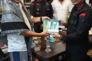 Dansat Brimob Polda Aceh Silaturahmi Dengan Pimpinan Dayah