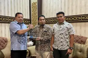 Manager PLN Nusantara Power UP Nagan Raya Silaturahmi dengan Bupati Nagan Raya
