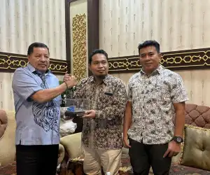 Manager PLN Nusantara Power UP Nagan Raya Silaturahmi dengan Bupati Nagan Raya
