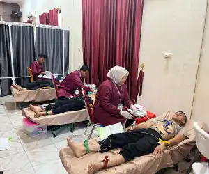 Brimob Aceh Gelar Pemeriksaan Berkala di Mapolres Nagan Raya