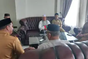 Wakil Bupati Tinjau Kesiapan Masjid Agung Baitul Izzah Sambut Ramadhan 1446 H