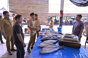 Wakil Bupati Aceh Jaya Pantau Stok Pangan dan Harga Daging Jelang Meugang dan Ramadhan 1446 H/2025 M