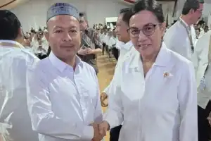 Bupati Aceh Jaya Bahas Efisiensi Anggaran dengan Menteri Keuangan di Magelang