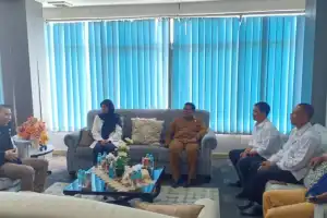 Rencanakan Operasional Pemancang Relai, Pemkab Audiensi dengan TVRI Aceh