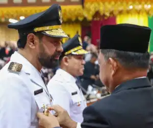 Pj. Bupati Aceh Jaya Hadiri Pelantikan Gubernur dan Wakil Gubernur Aceh Periode 2025-2030