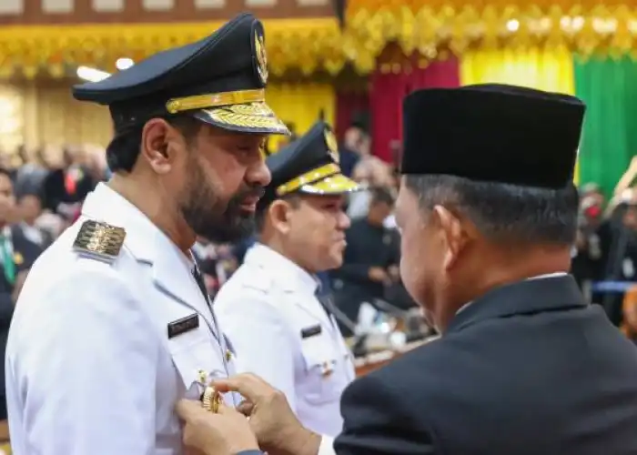 Pj. Bupati Aceh Jaya Hadiri Pelantikan Gubernur dan Wakil Gubernur Aceh Periode 2025-2030