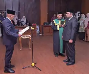 Dr. A. Murtala Lantik Juanda sebagai Pj. Sekda Aceh Jaya