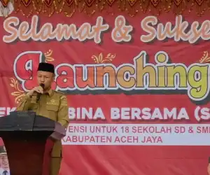 Bupati Aceh Jaya Resmikan Sekolah Unggul SD dan SMP "Bina Bersama"