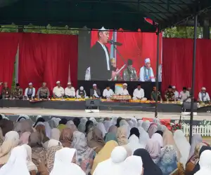 Ribuan Orang Hadiri Zikir Akbar Aceh Jaya, Safwandi : HUT Aceh Jaya Tidak Hanya Kegiatan Hiburan Tapi Juga Ada Zikir Akbar