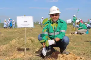 PT BEL Reklamasi 15 Hektare Lahan Bekas Tambang Saat Peringatan HLHS 2025