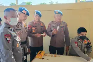 68 Personel Batalyon C Pelopor Jalani Tes Kesamaptaan, Cek Urine, dan Beladiri Polri dalam Rangka Ujian Kenaikan Pangkat