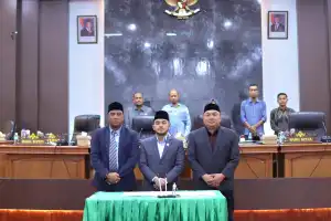 DPRK Terima Laporan Pertanggungjawaban APBK 2024, Wabup Raja Sayang Sampaikan Apresiasi