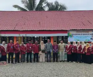 Tim Adipura Apresiasi Pengelolaan Lingkungan di SD Negeri Ujong Fatihah