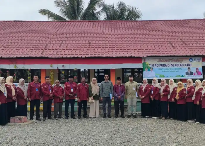 Tim Adipura Apresiasi Pengelolaan Lingkungan di SD Negeri Ujong Fatihah