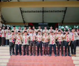 SD Negeri Peukan Baro Ikut Menyukseskan Perkemahan Berkarakter Pidie 2025