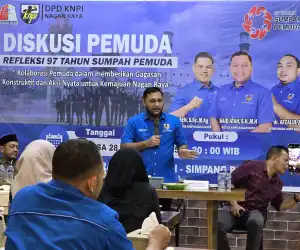 KNPI Nagan Raya Gelar Refleksi 97 Tahun Sumpah Pemuda