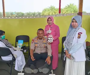 Peduli Sesama, Brimob Aceh Gelar Donor Darah Sambut HUT ke-80 Korps Brimob Polri