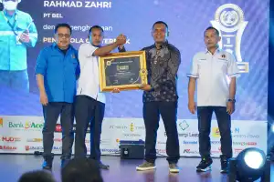 PT Bara Energi Lestari Raih Penghargaan CSR Terbaik dari PWI Nagan Raya